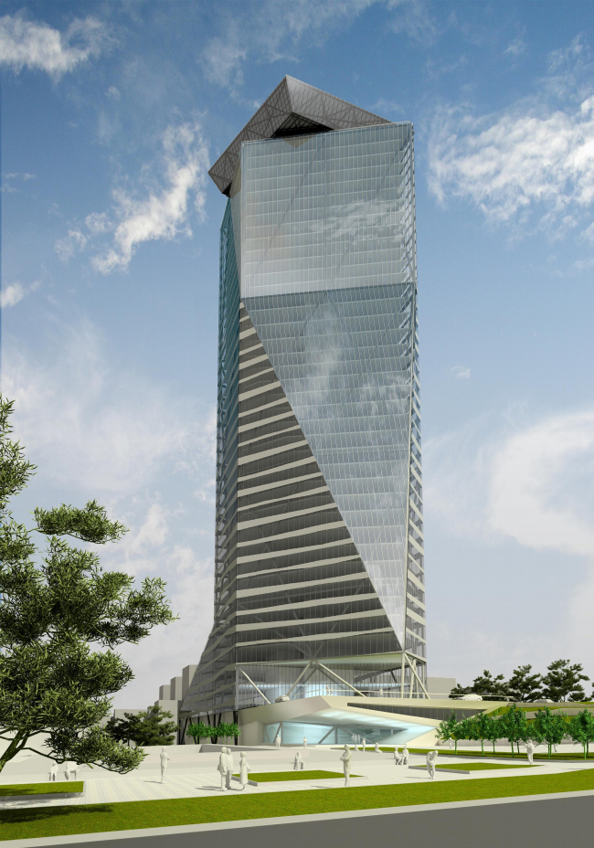 新西伯利亚多功能高层建筑竞赛项目丨俄罗斯新西伯利亚丨B.Levyant等及ABD architects-0