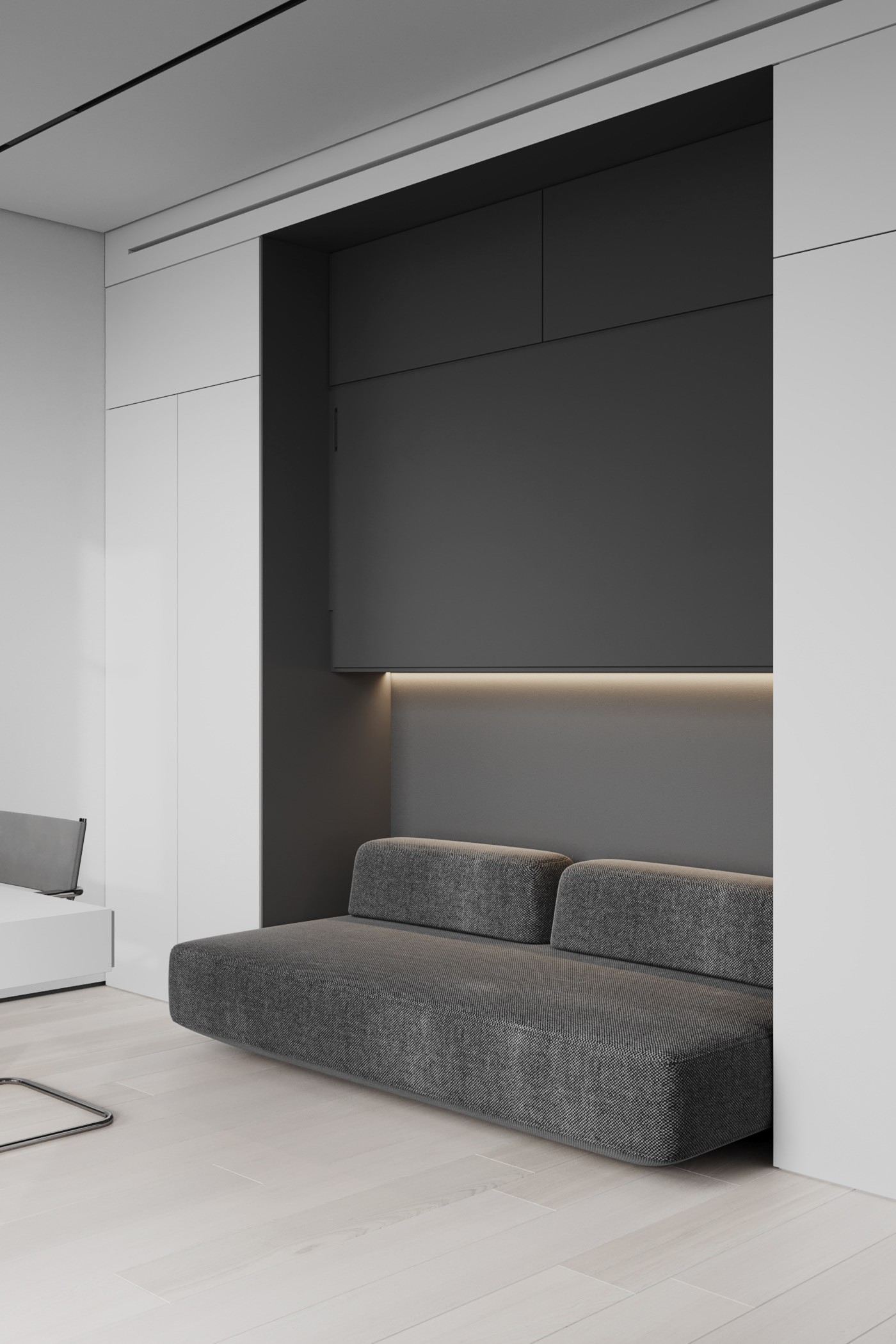 92㎡简约风住宅设计 独具品味！-10