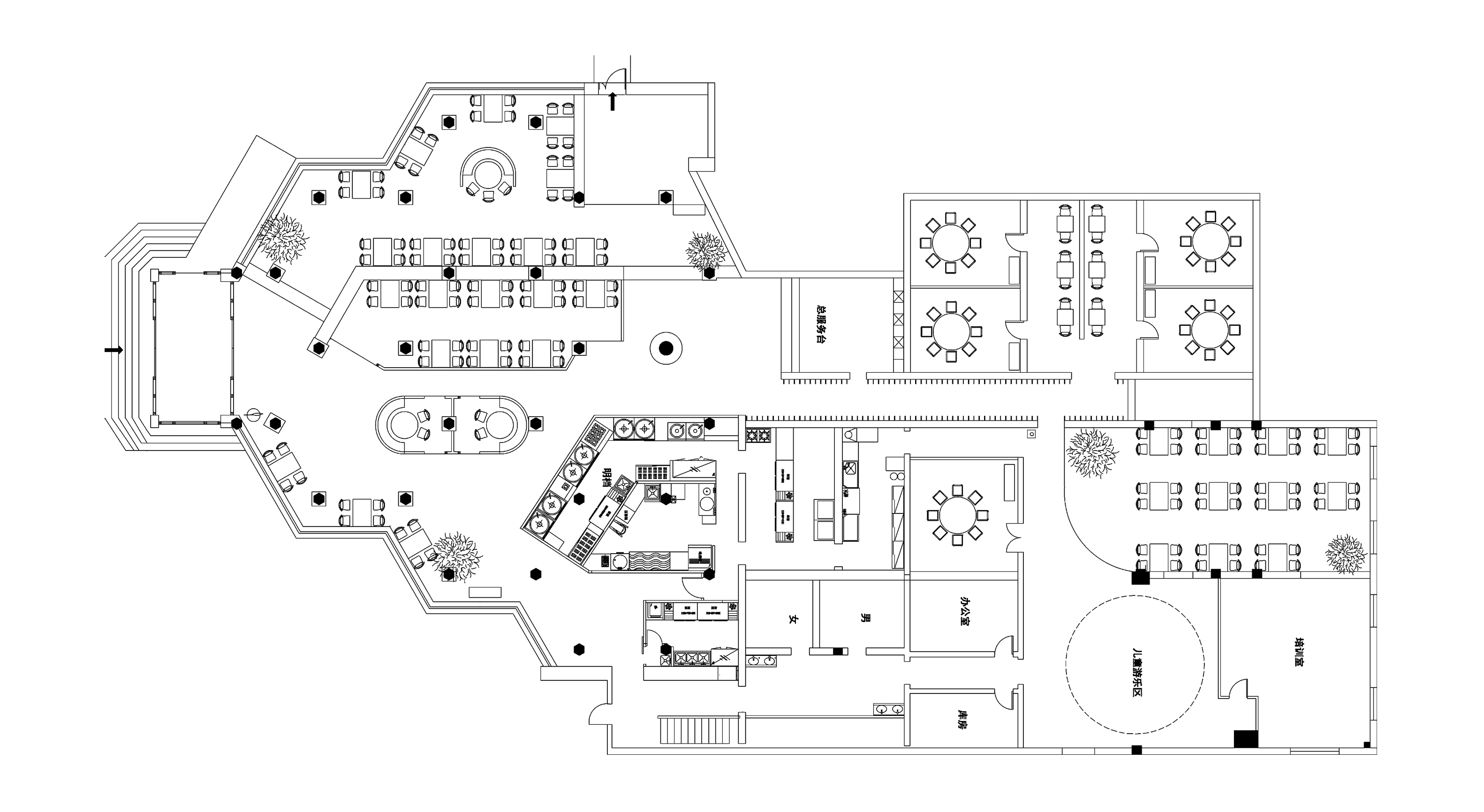 够绿了丨西贝莜面村-21
