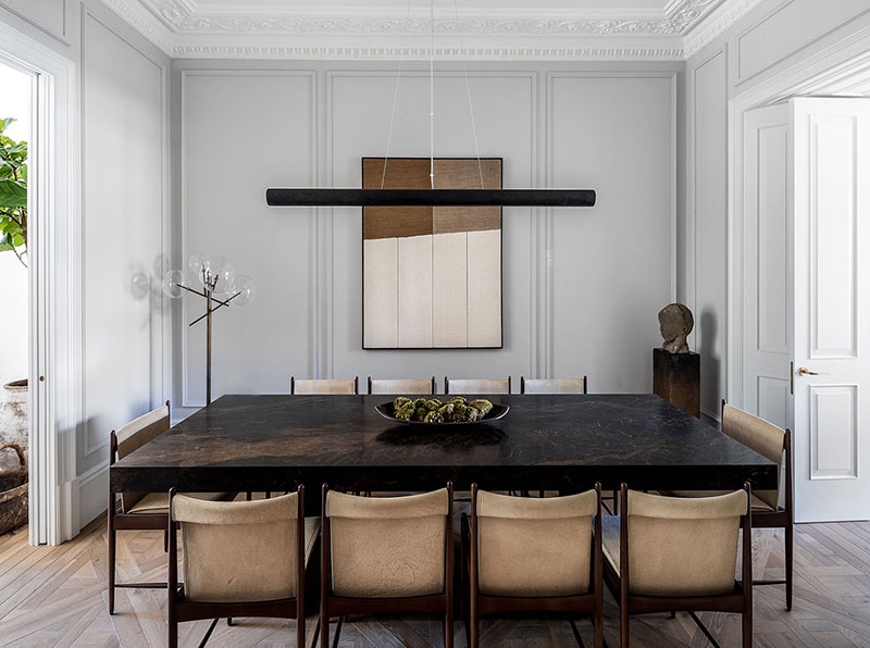 伦敦诺丁山英式豪华联排别墅设计-7