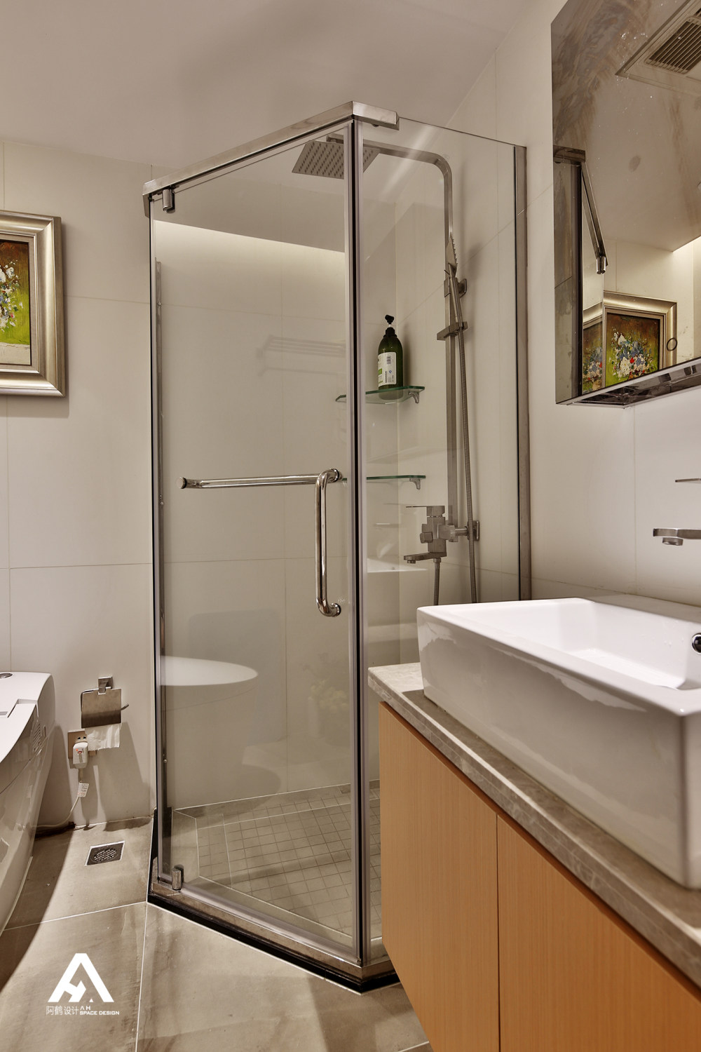 南昌莱蒙都会平层,书卷气息客厅设计-31