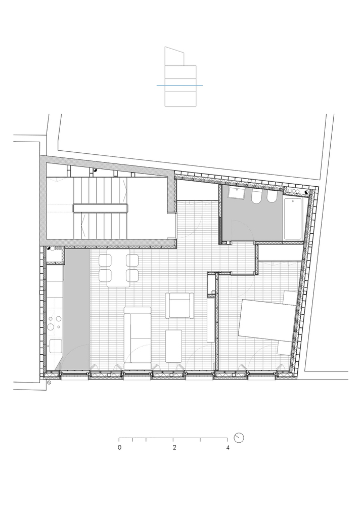 古城区公租房翻新案例 · 西班牙 Ourense Vilar 5 号楼-44