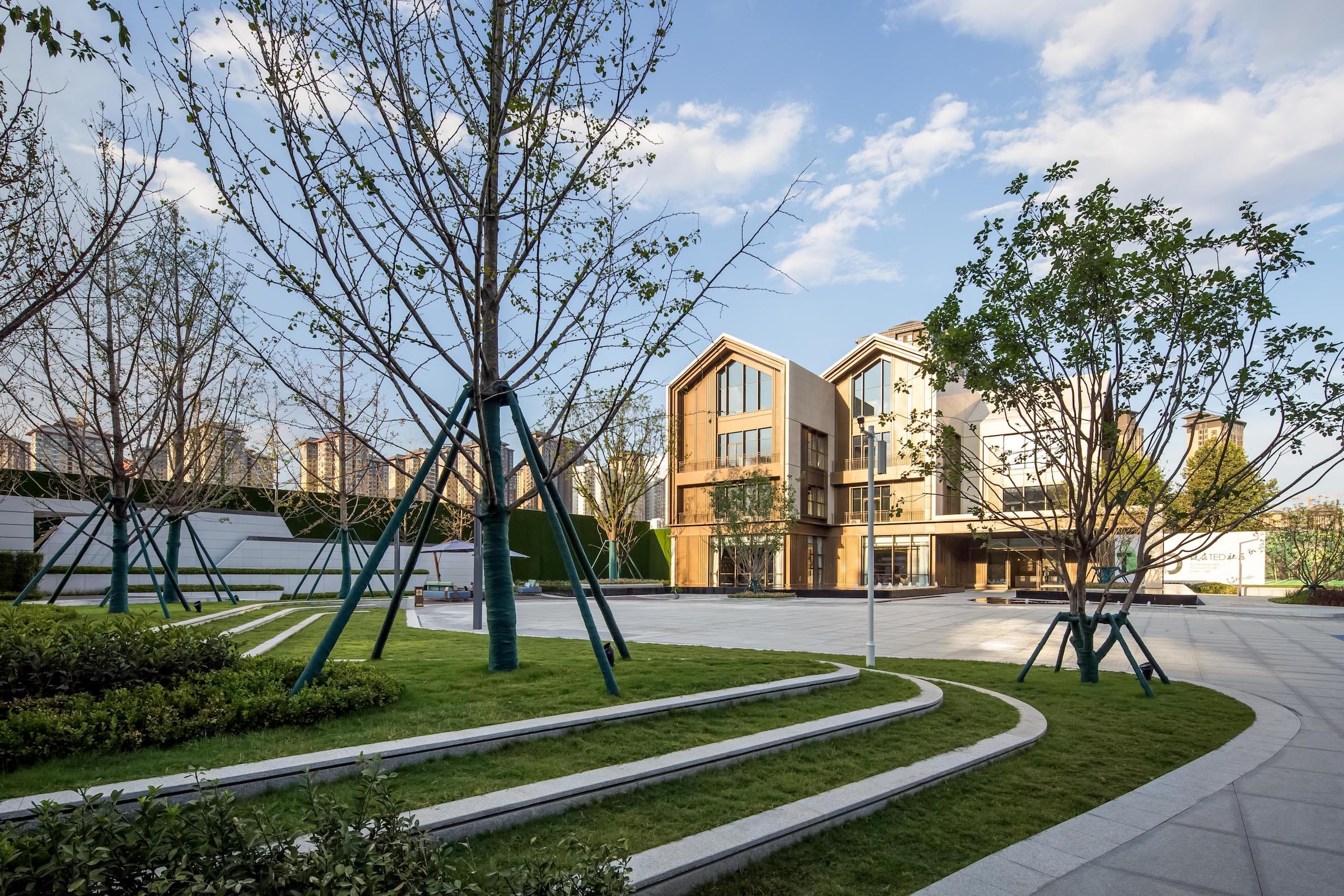 西安大兴青樾售楼中心展示区景观-21