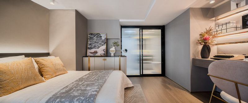 科恒地产·悦翠广场 LOFT 公寓样板房设计丨中国佛山丨深圳市伊派室内设计有限公司-33