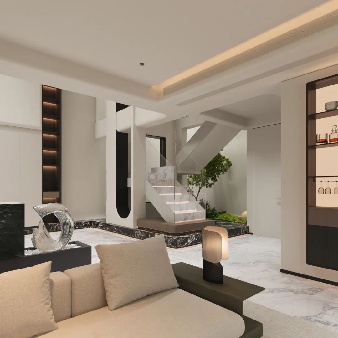 湖州·大华锦澜府现代风排屋设计丨中国湖州丨龙庭设计-63