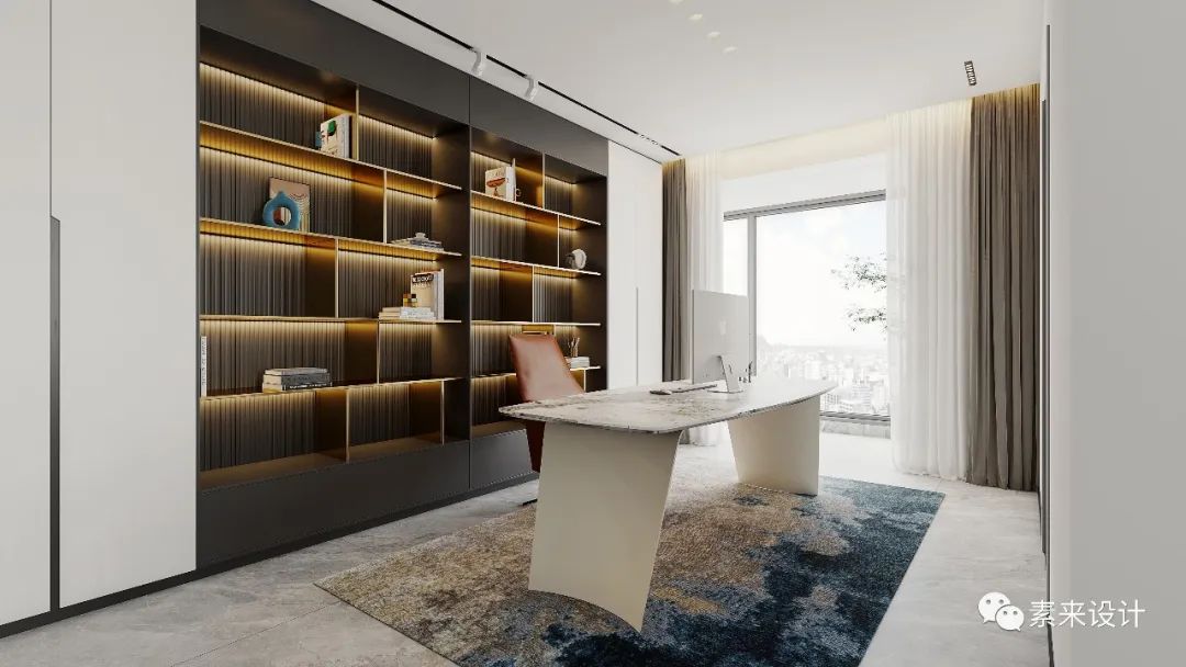 现代复式浪漫之家丨素来设计-28