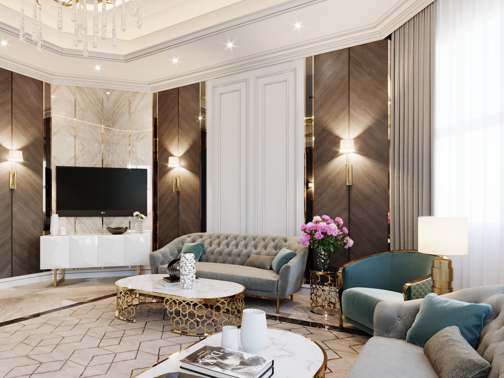 新古典主义别墅丨Shady Salah-28