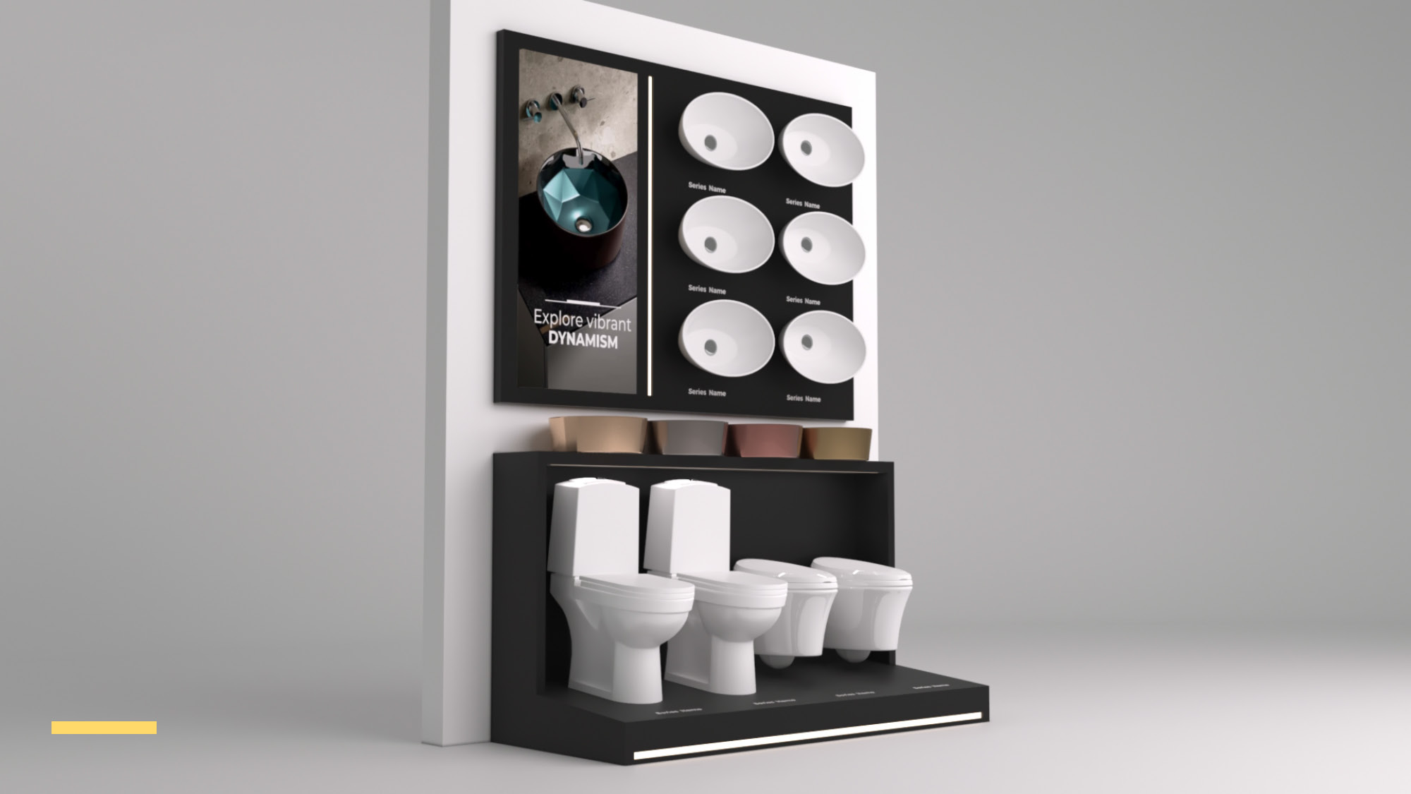Sunhearrt Bathware - Modular Display-16
