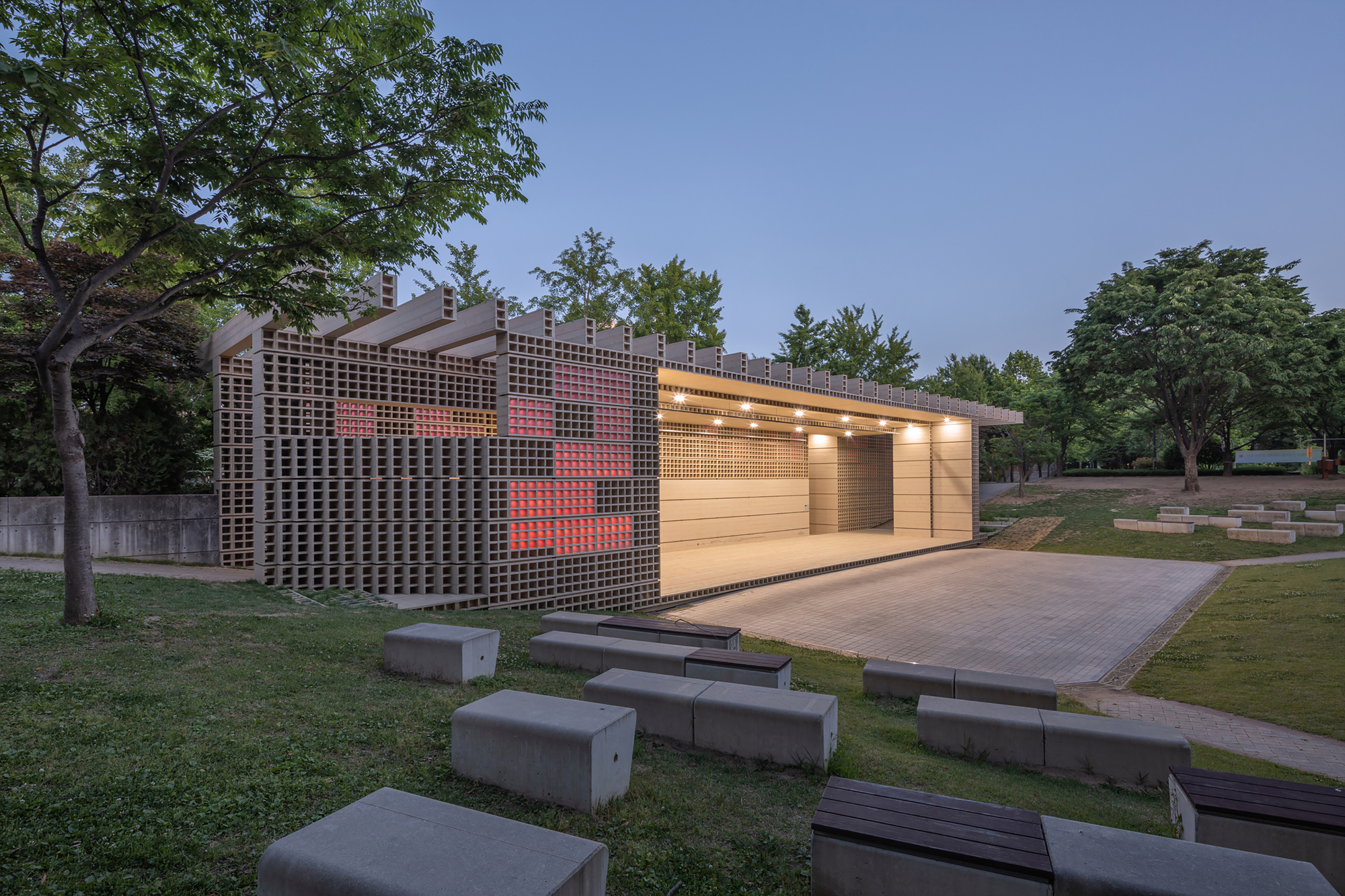 Ecological Matrix, Breathing Net Pavilion / Soltozibin Architects-24