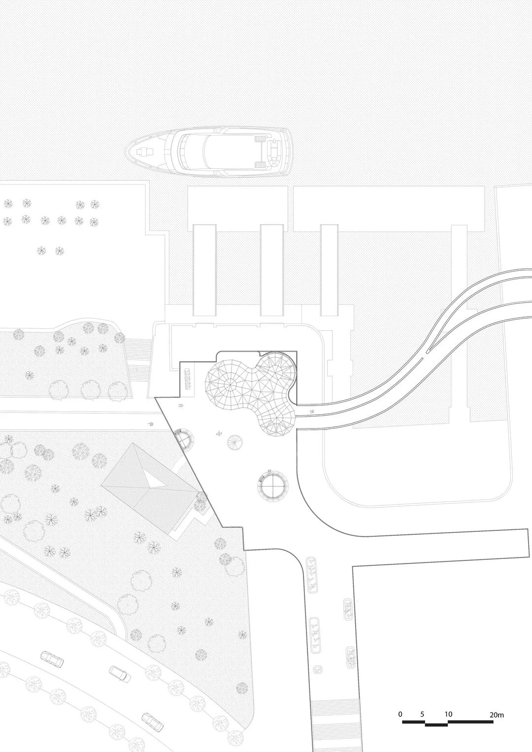 民生轮渡站 | 重构城市肌理的滨水交通枢纽-180