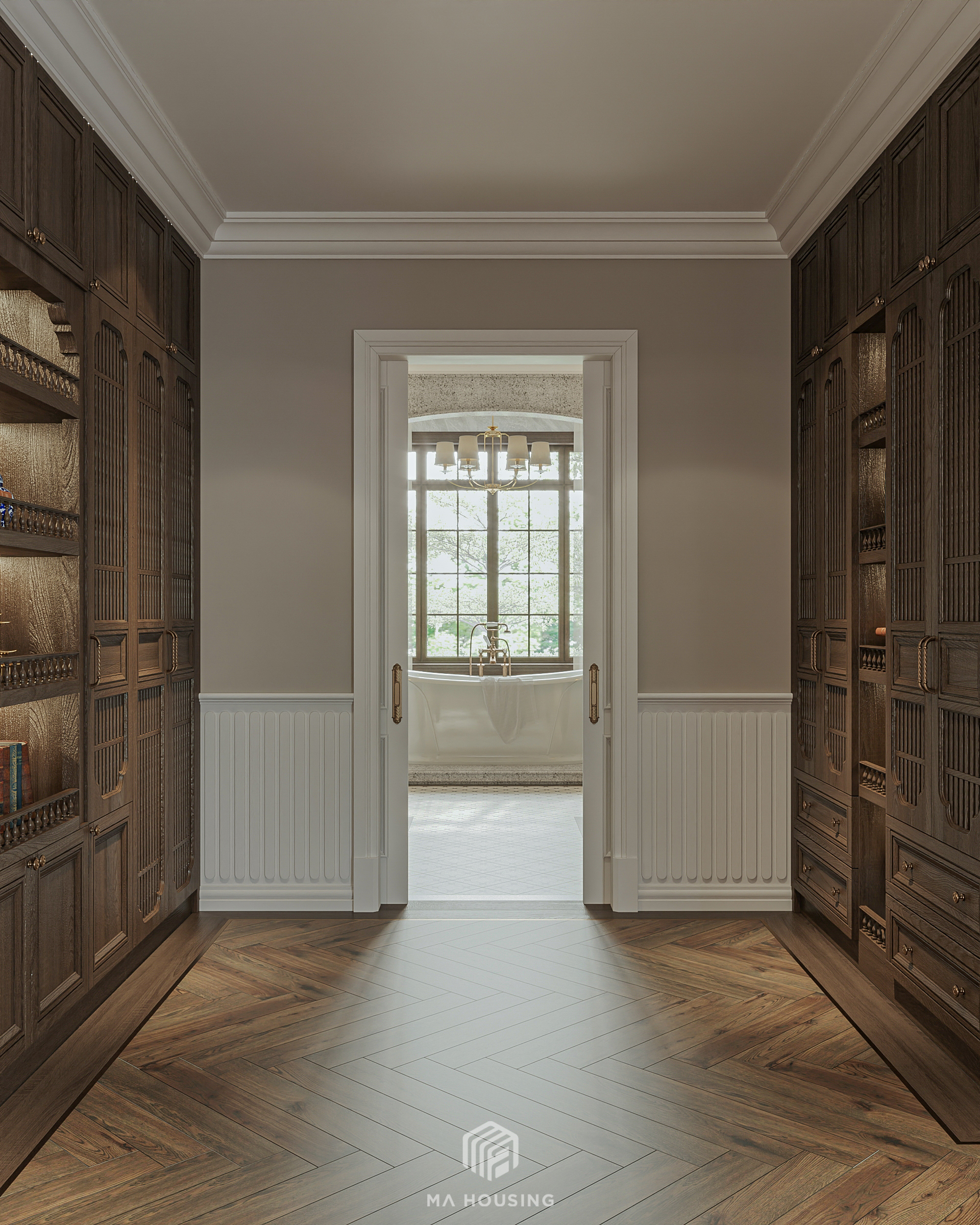 NGUYEN GIA THIEU 别墅主卧室丨越南河内丨MA housing-16