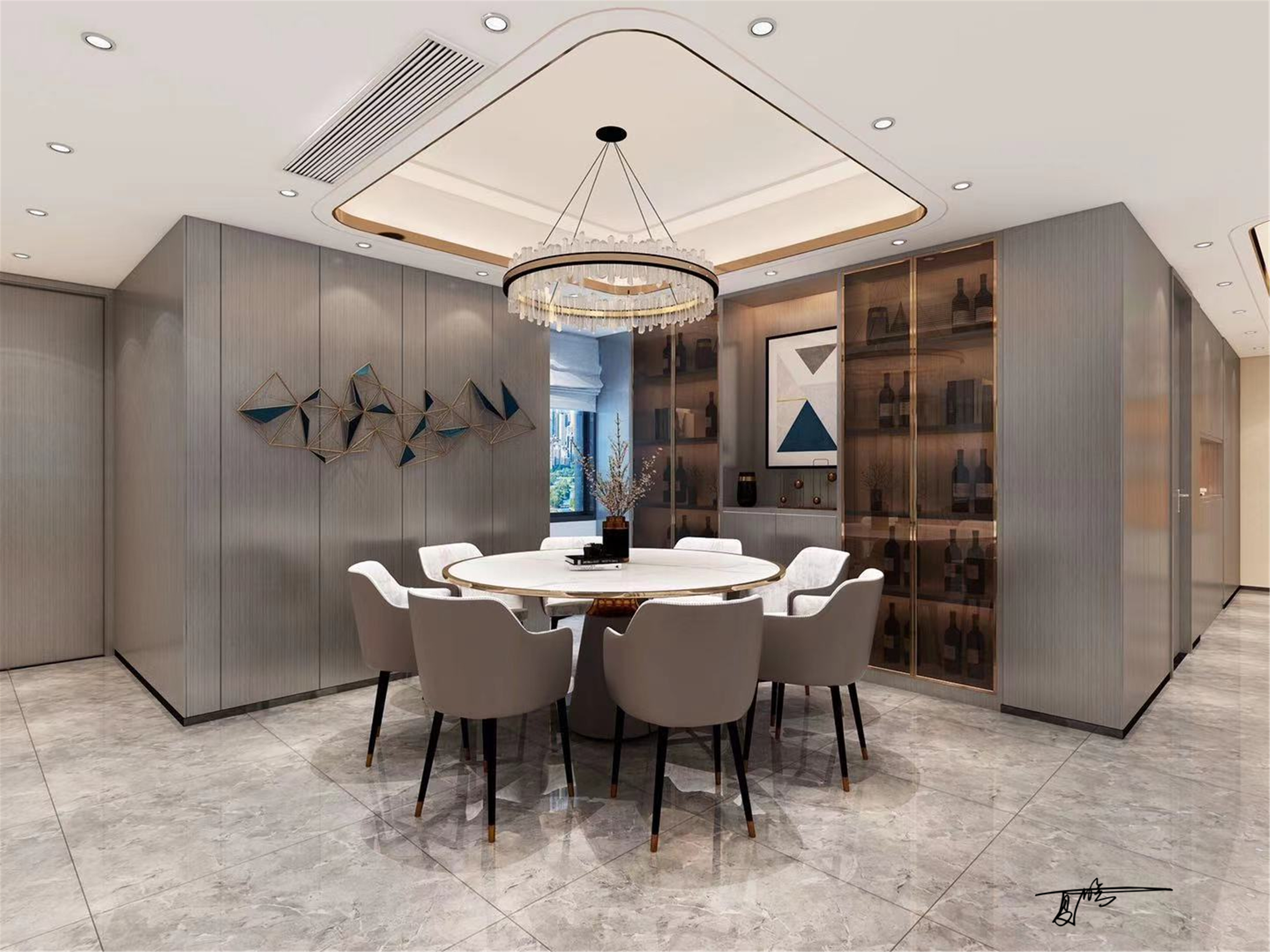 现代轻奢，稳重与华丽，浪漫优雅的气质！                     -0