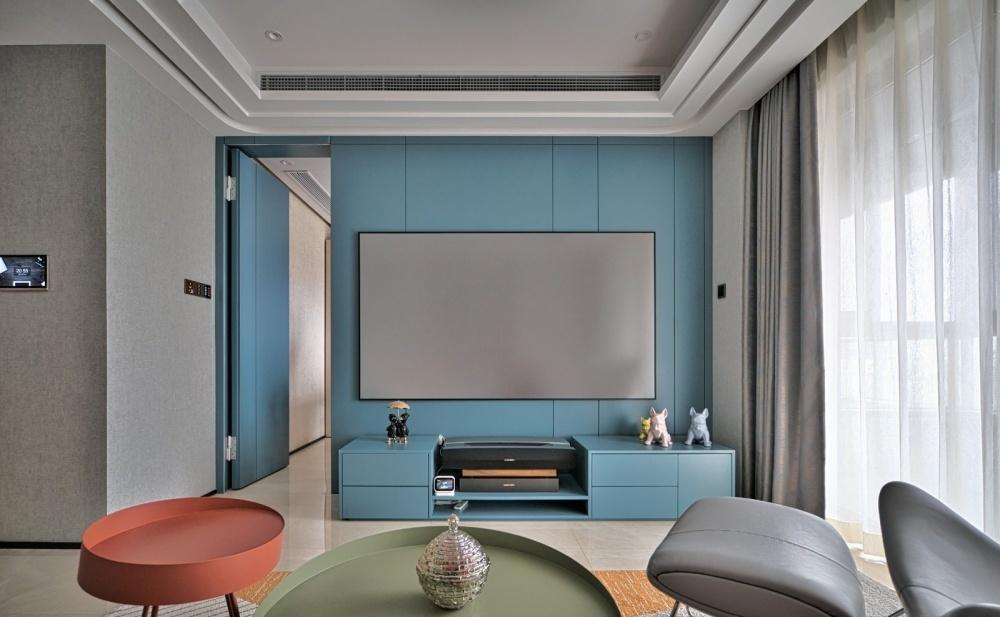 达恩大家居灰色++ 橙色打造时尚魅惑空间-8