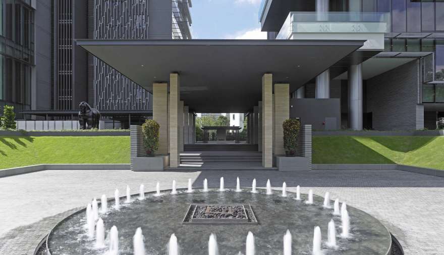 新加坡 Marq 豪宅景观 | 垂直绿化与建筑和谐共生-2