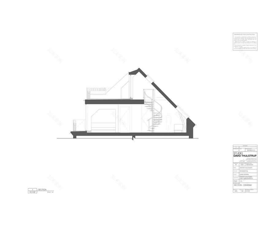 带阁楼的公寓设计丨丹麦哥本哈根丨Studio David Thulstrup-30
