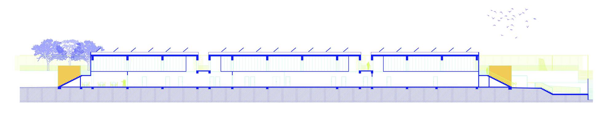 Aveiro 市体育场看台大楼训练综合体丨葡萄牙丨SUMMARY-13