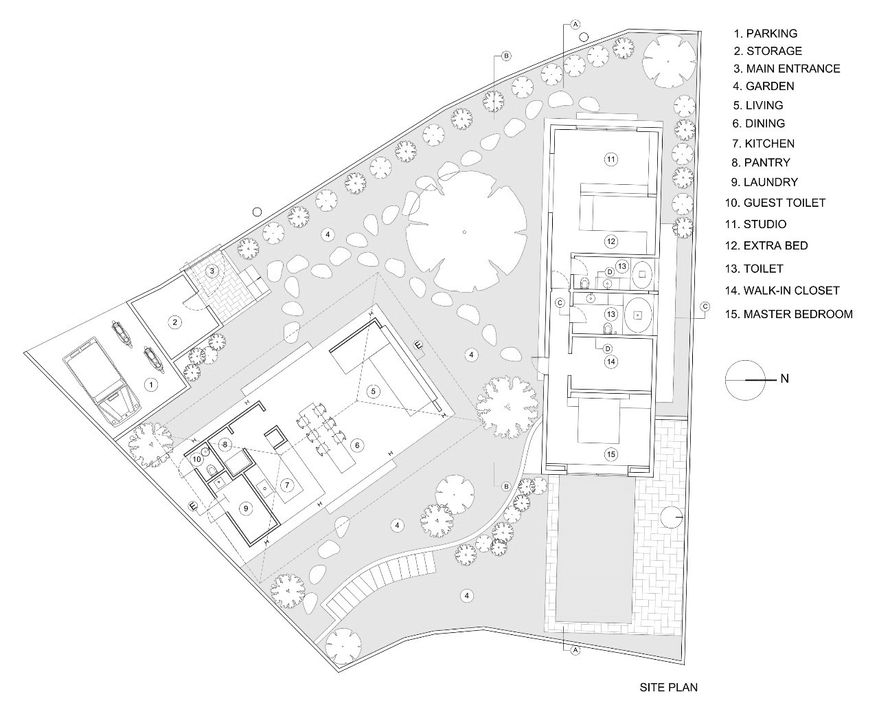 私人别墅丨印度丨BAMM ARCHITECTS-14