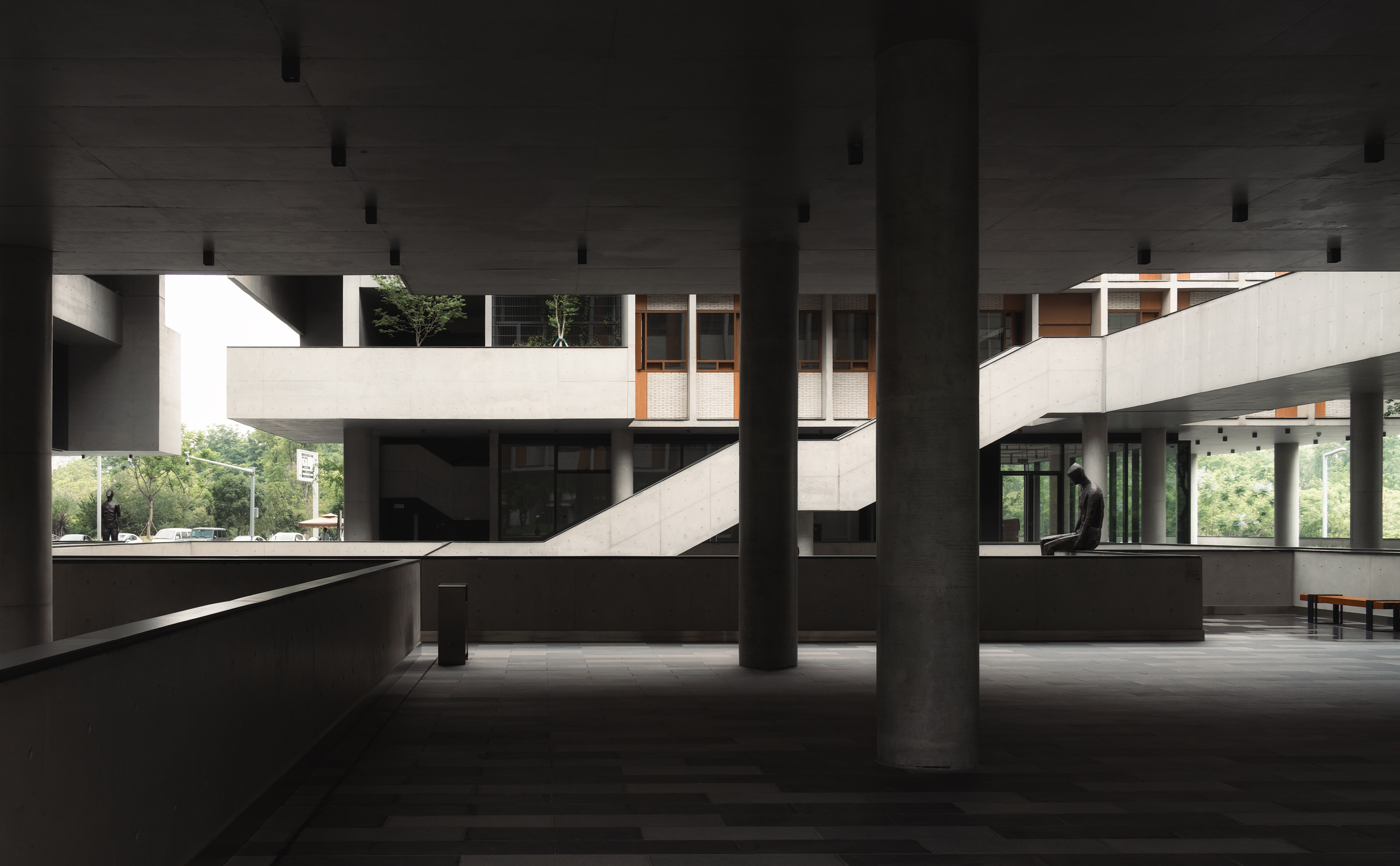 成都麓湖漂浮总部办公楼丨中国成都丨直向建筑-8