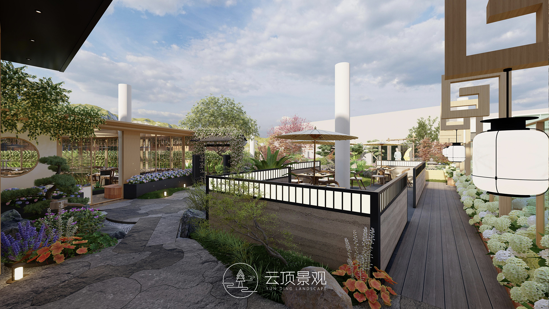 380m²工联CC屋顶花园餐厅丨中国杭州丨云顶景观（YunDing Landscape）-21