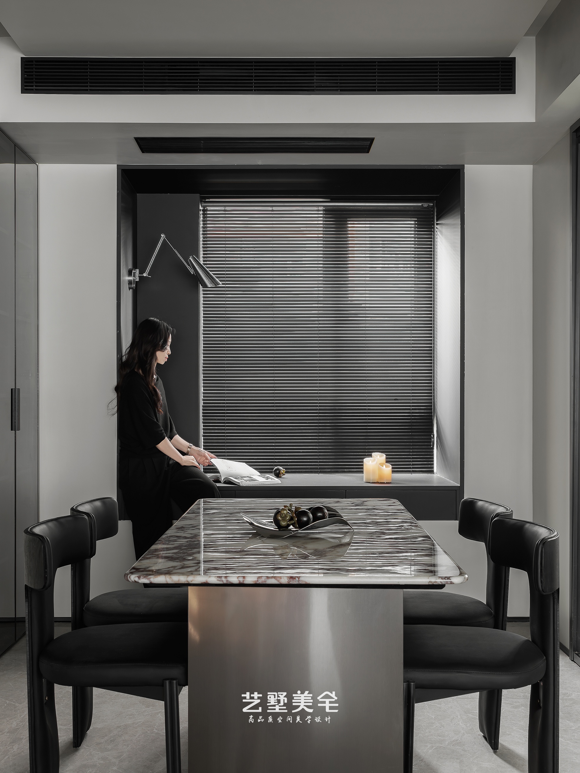 实景 139㎡高级灰克制美学现代高级感栖居丨中国合肥丨艺墅美宅-44