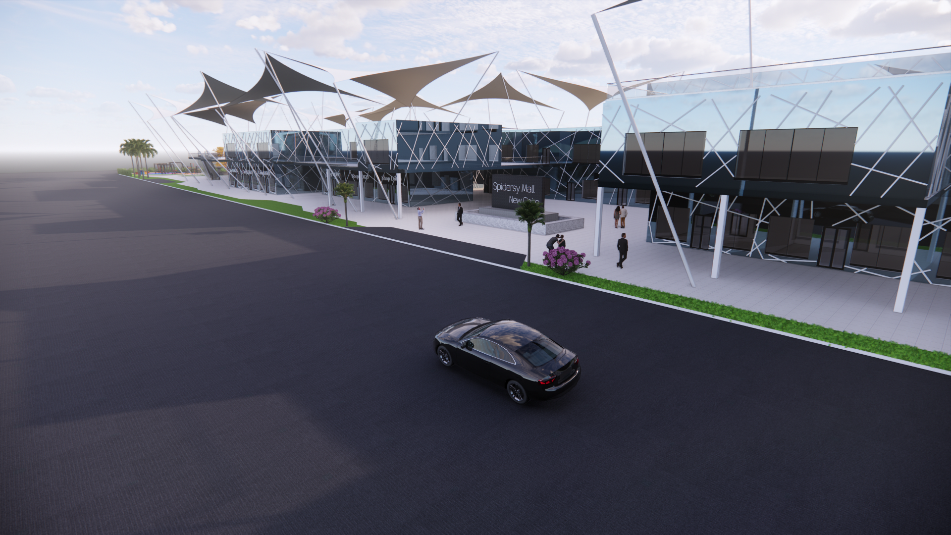 Spidersy Mall I Building Type Design Studio 2021.-1