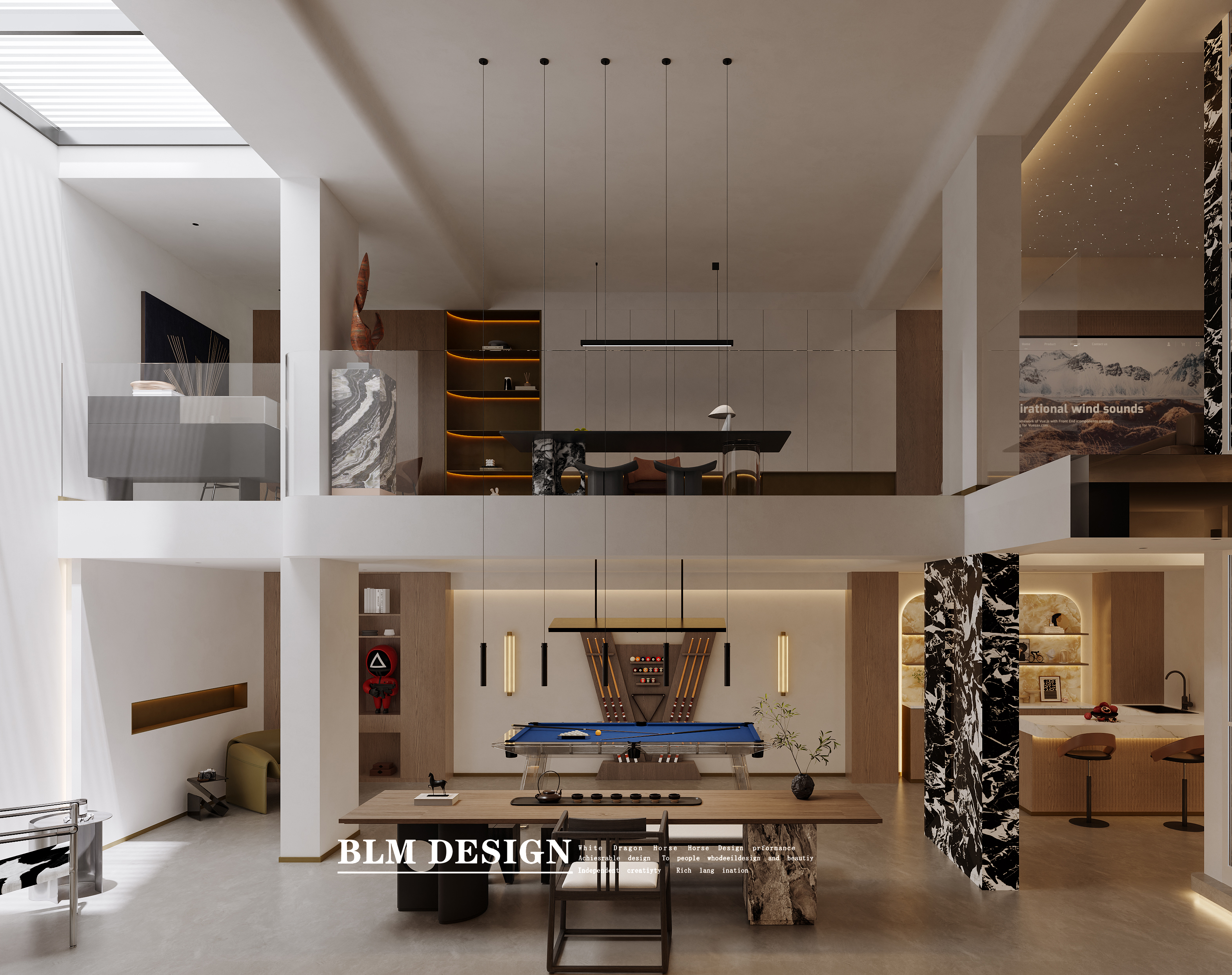 现代  白龙马设计与表现效果图项目-7