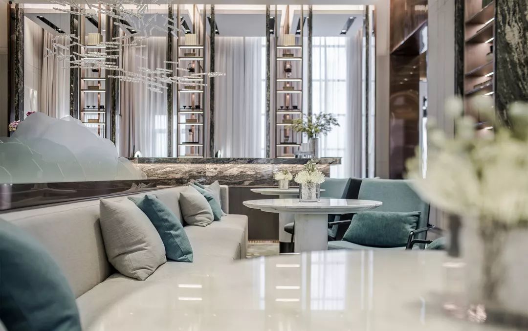 青岛天一仁和宸璟都会售楼处 | 诗意山海,东方美学-28