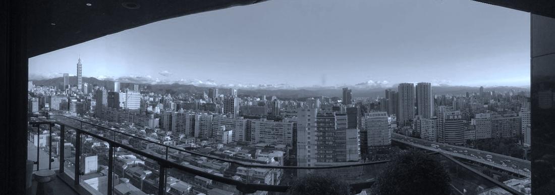 台北 Double Core 别墅,家庭核心与景观轴心-2