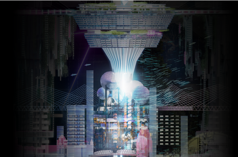 太酷啦！同济大学毕设斩获ACF入围奖！植入“流浪地球”的数字生命概念！“实体建筑+虚拟叠加”让数字现实相融，打造上海地下城！-163