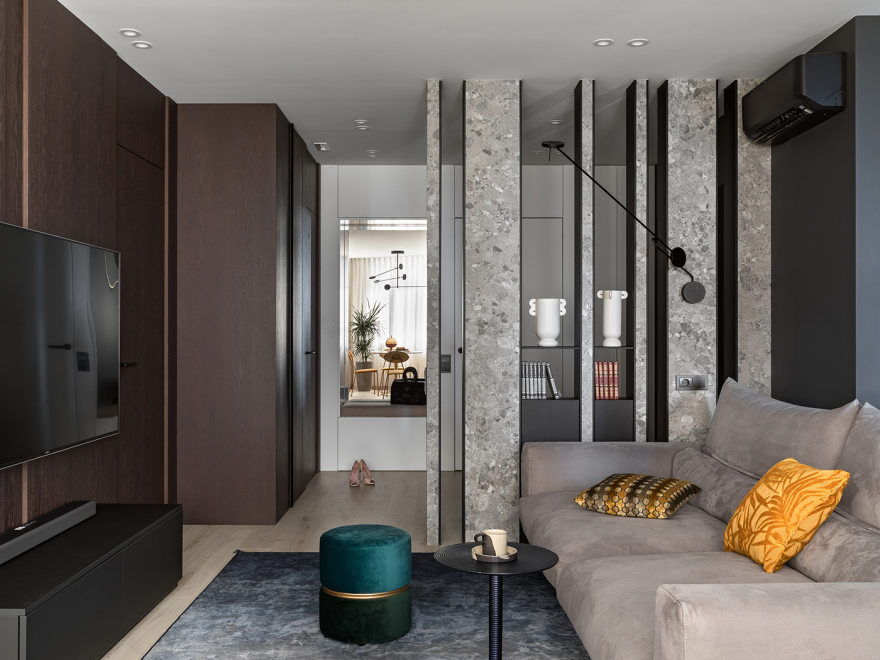 Solid 公寓室内设计丨白俄罗斯明斯克丨Natasha Kalosha,Alena Shkel-5