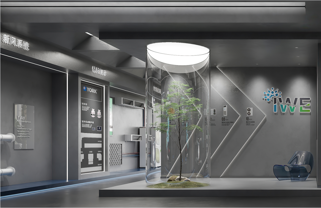 约克 IWE 水生态中央空调展厅丨中国武汉丨周笙笙全案设计工作室-22