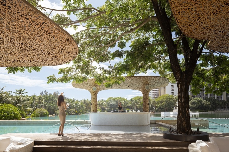 三亚艾迪逊酒店海滩俱乐部丨中国三亚丨万社设计-45