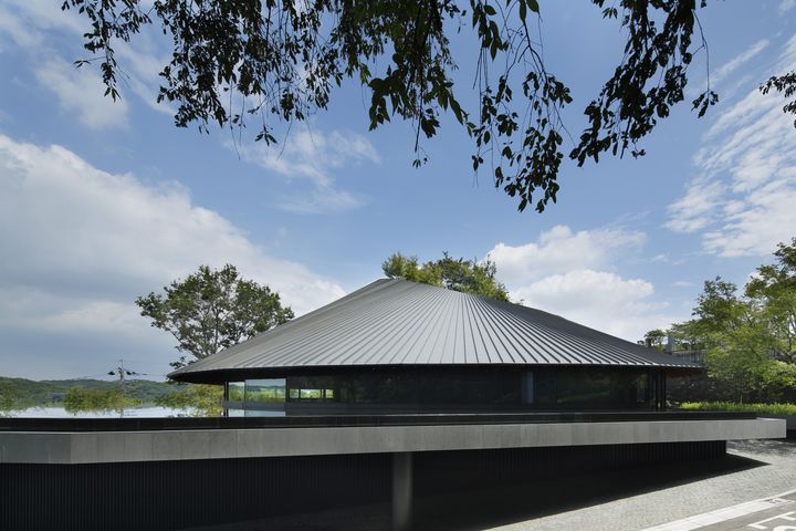 峡山湖边林区公墓社区会所-4