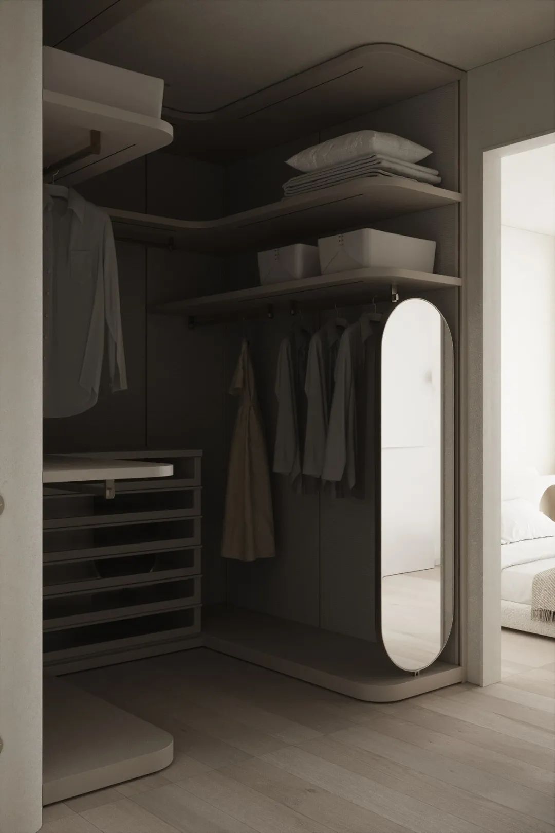 奶油色调温润家居丨Zeworkroom Studio-34