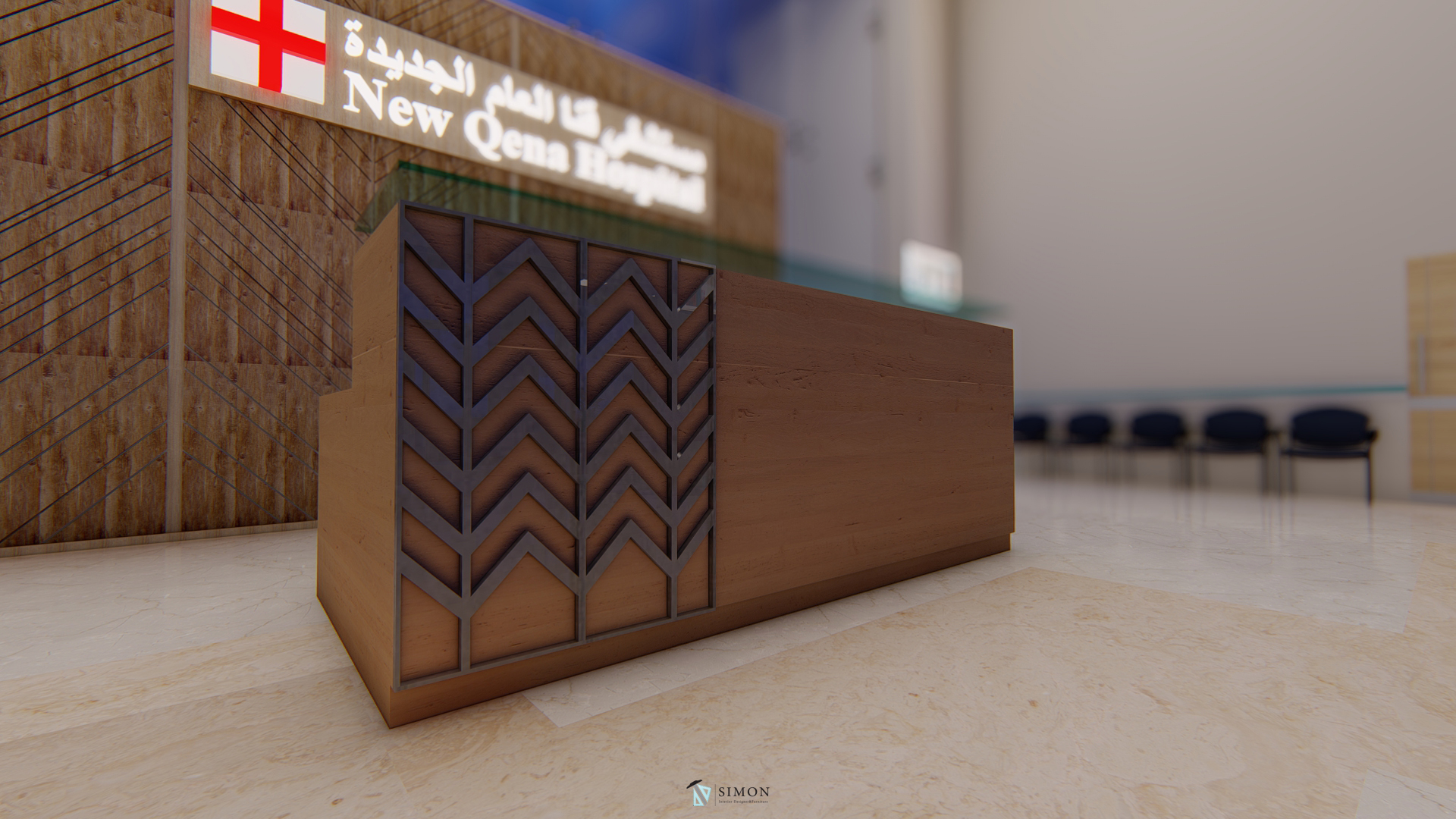 New Qena Hospital Reception Design (Graduation Project)-5