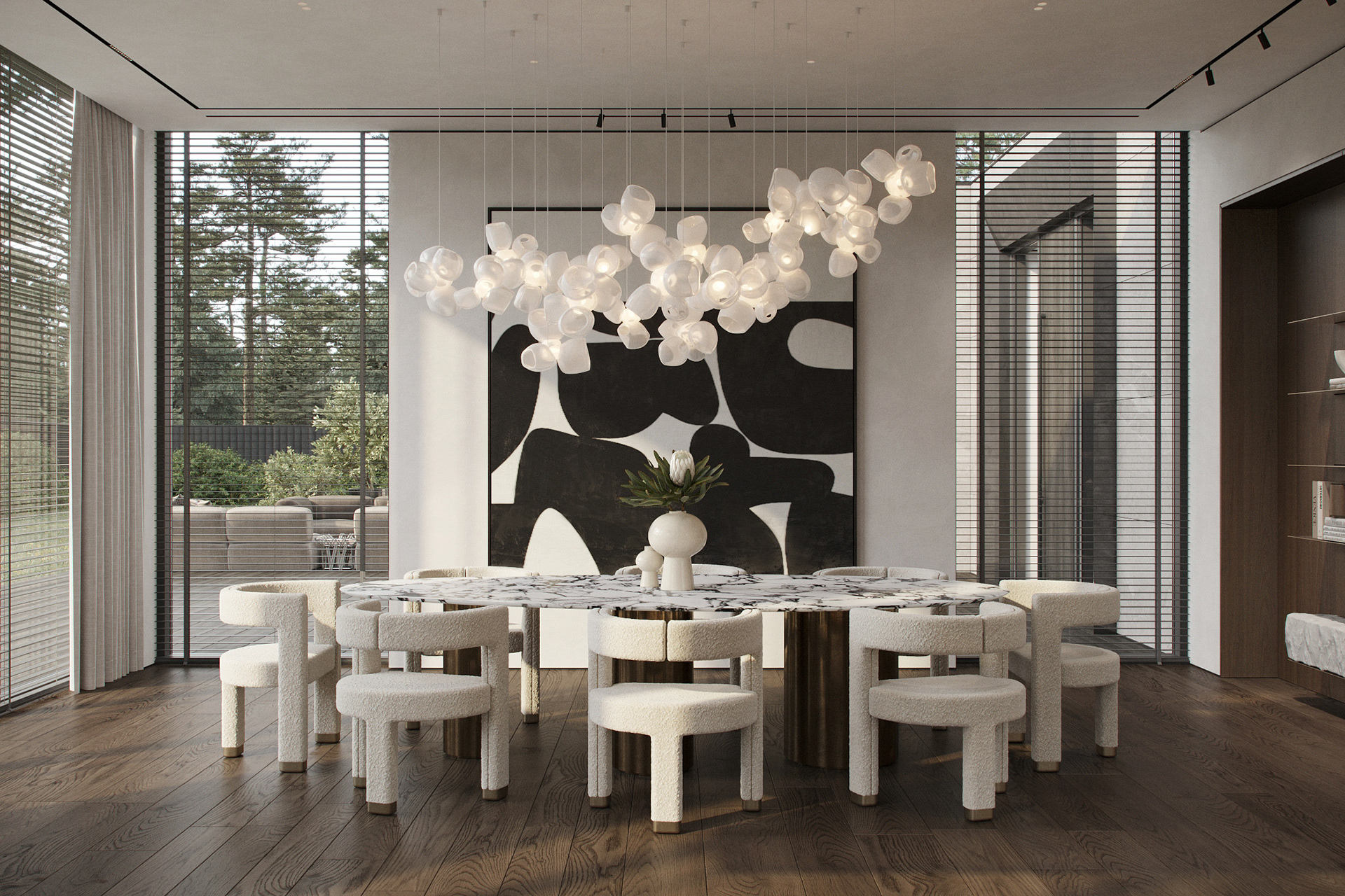 620平 别墅空间设计，简约舒适！-8