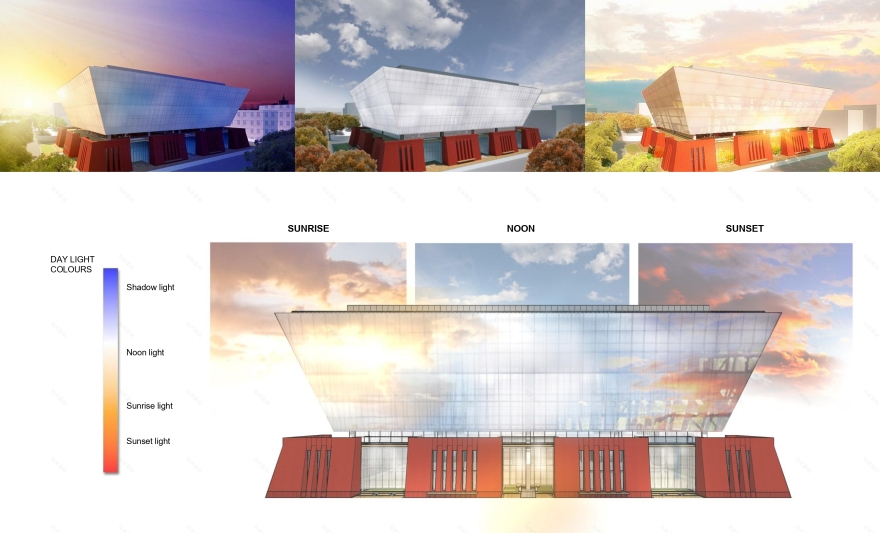 西安思源学院体育馆概念设计丨中国西安丨Lee Xin,Giacomo Liviabella-43