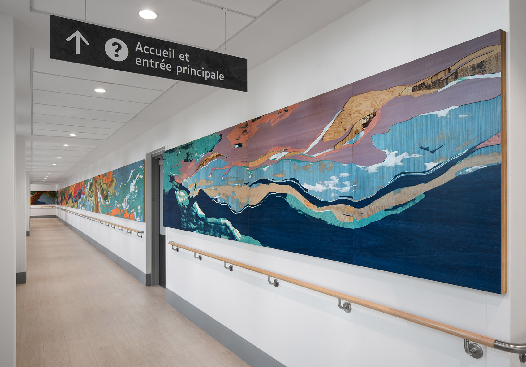 Le cycle du présent装饰壁画，加拿大 / Yechel Gagnon-18