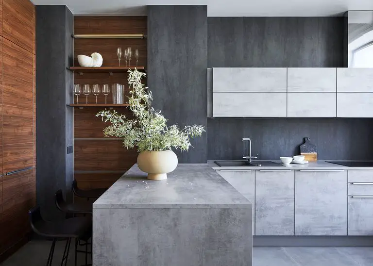 巴黎风尚 · 哈萨克斯坦的优雅家庭公寓-9