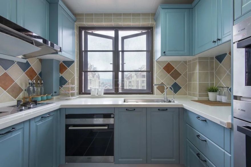 九夏云水简美风丨紫苹果装饰集团-38