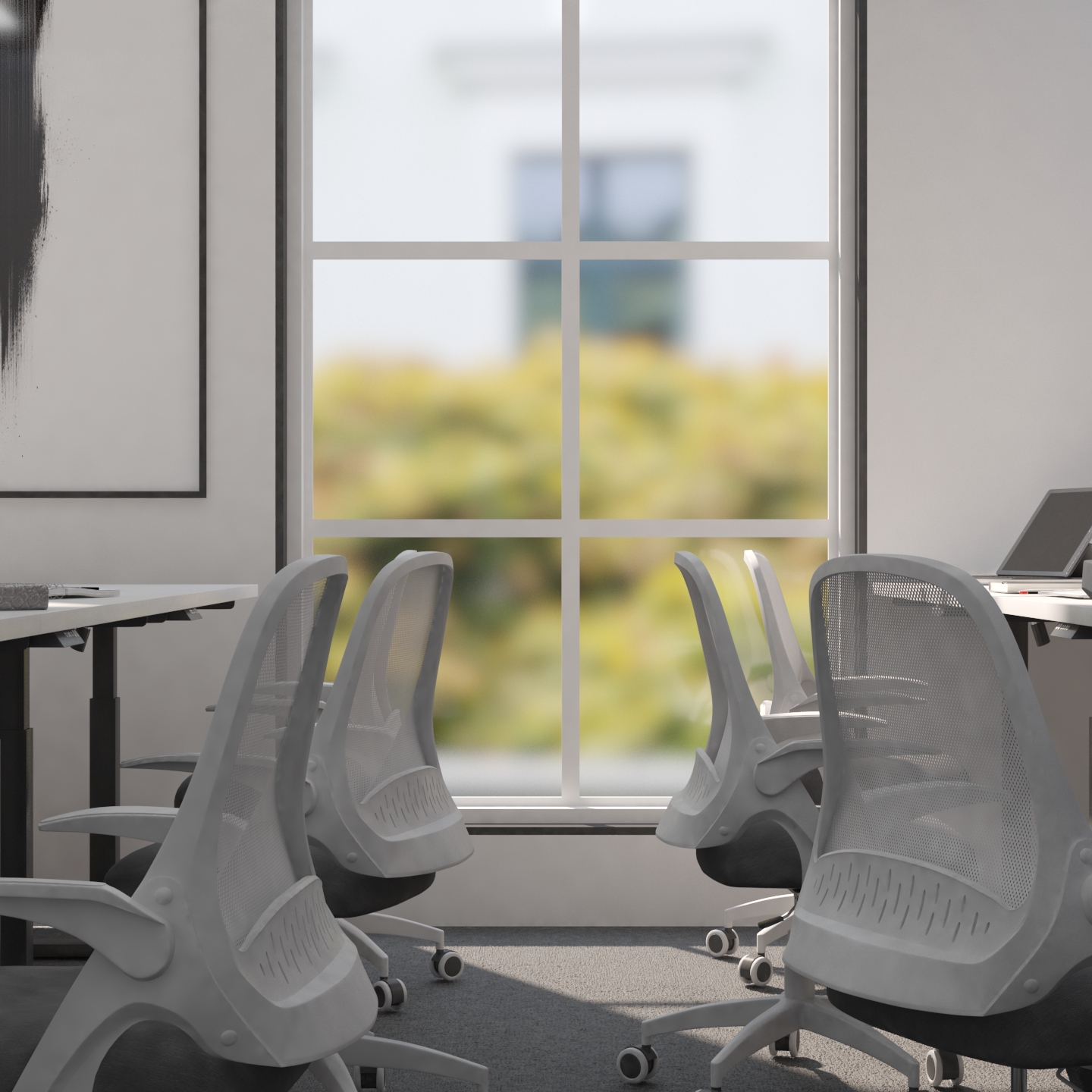 极简主义书房室内设计-9