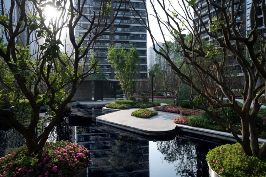 成都人居锦城峰荟住宅景观丨中国成都丨贝尔高林国际-11