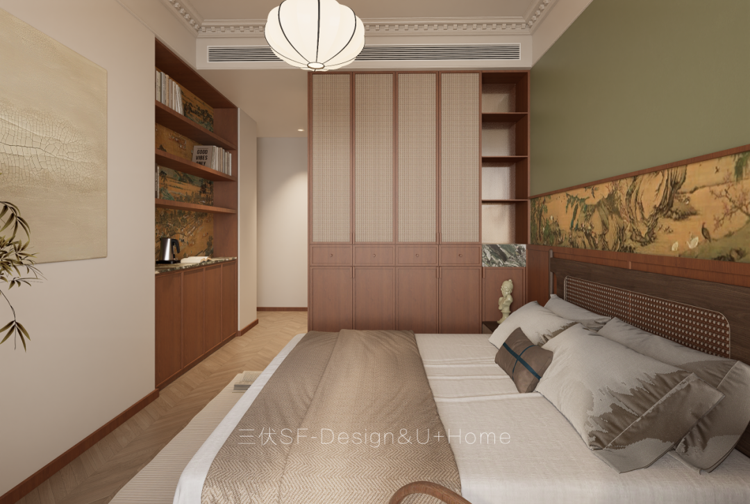 三伏新作丨时尚果然是个轮回，绿植填满角落，独居青年的中古家-72