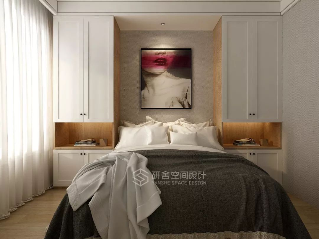 研舍 . 设计 | 简约样板间设计“明媚风情”-25