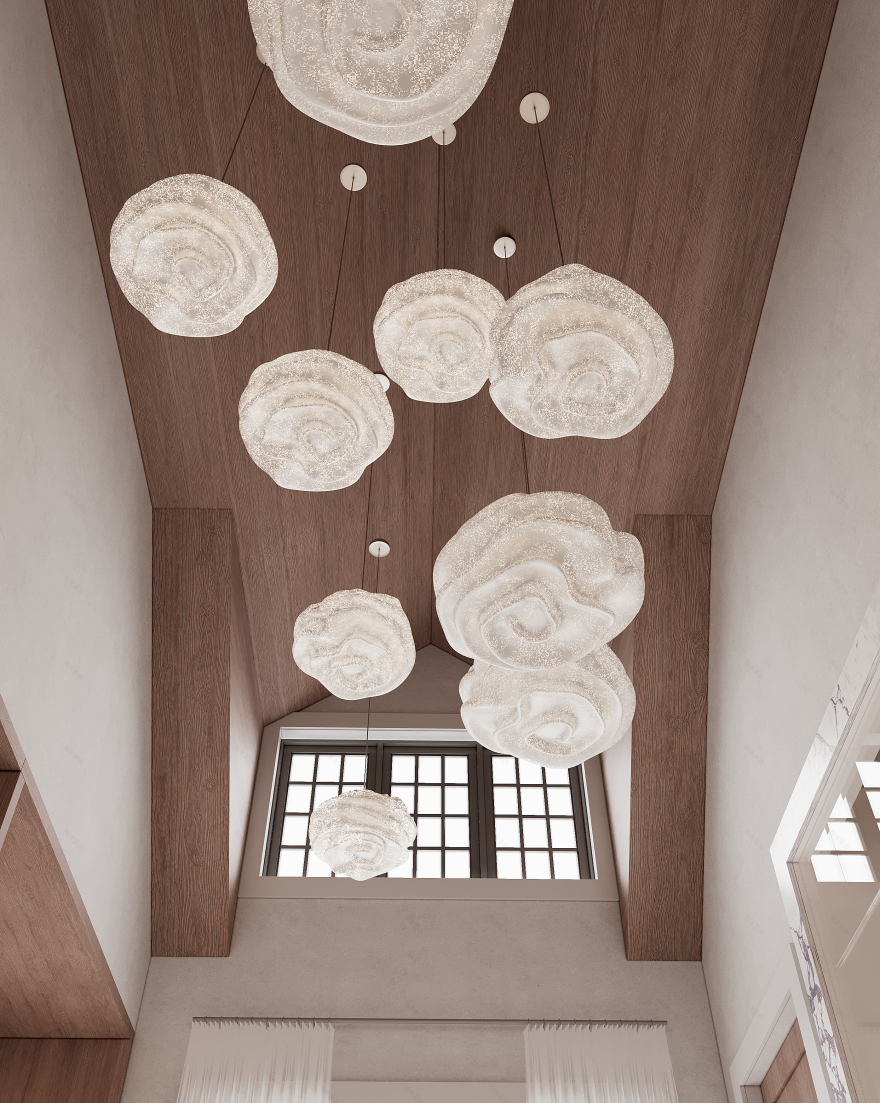 明亮通风的客厅与自然元素丨Plan Architecture-14