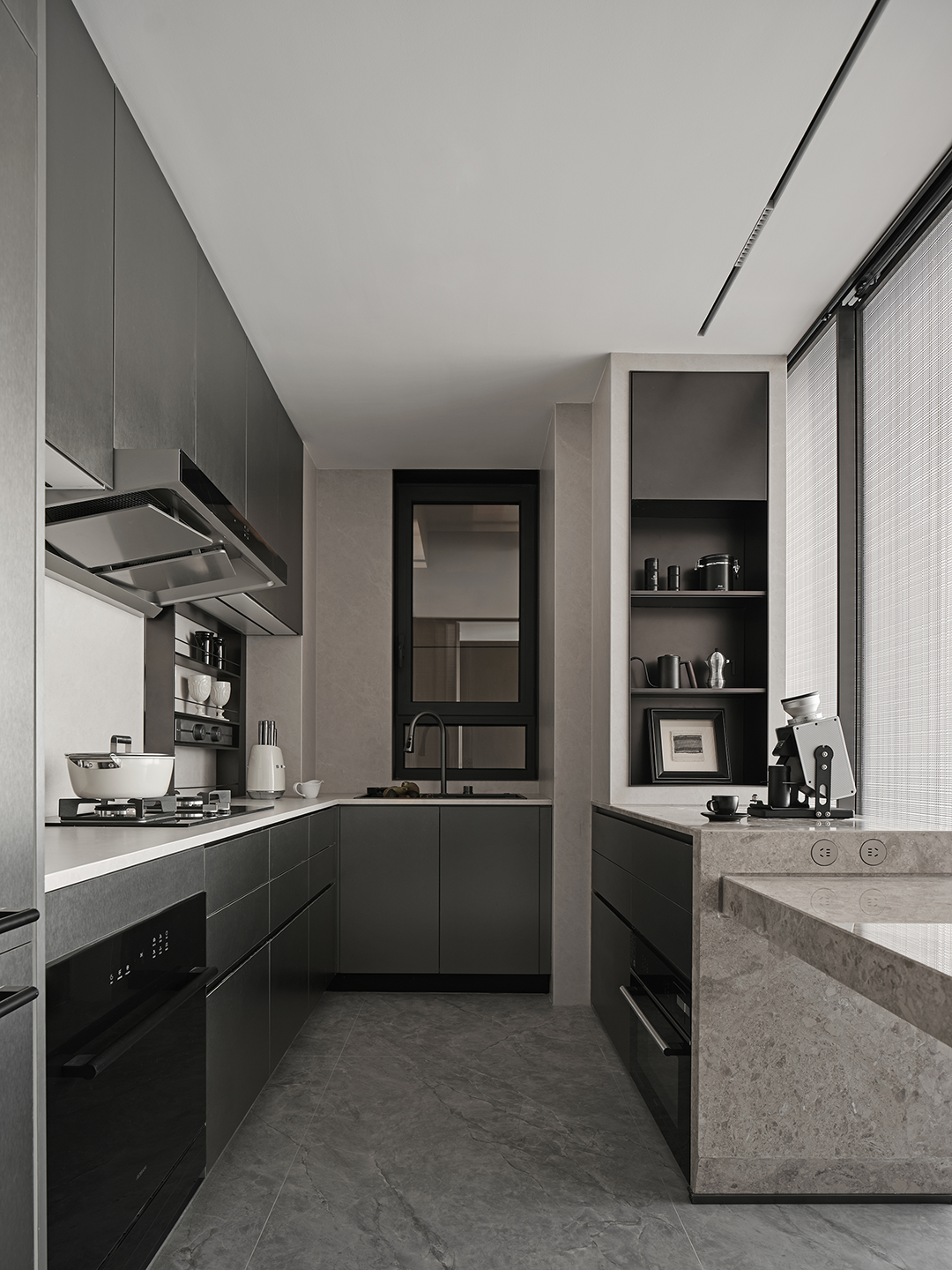 中海大连十里观澜复式丨中国大连丨深圳共向设计（室内）,深圳共向美学（软装）-38