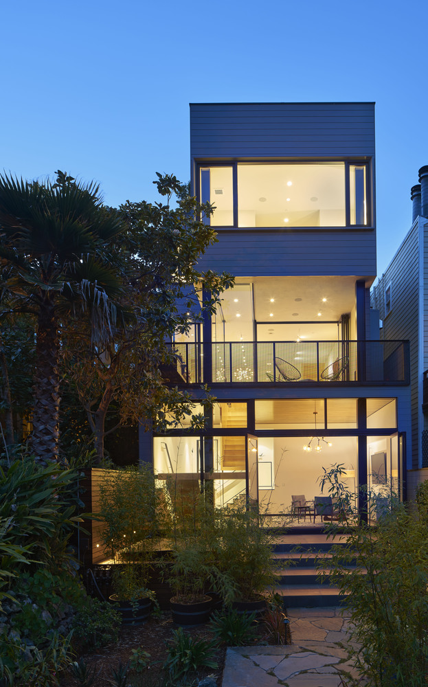 Schwartz and Architecture Designed a Multi level Urban Home in San Francisco-53