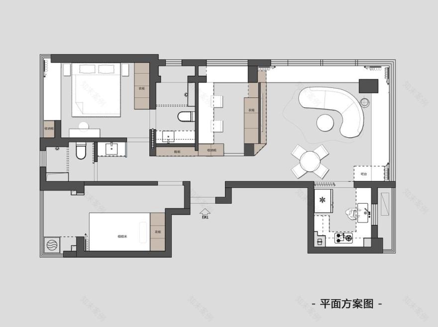 精装房改造 · 杂志风之家的优雅升级-21