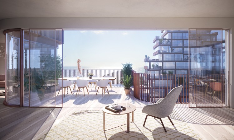 多伦多东湾“海浪”公寓,湖景与公共设施完美融合-29