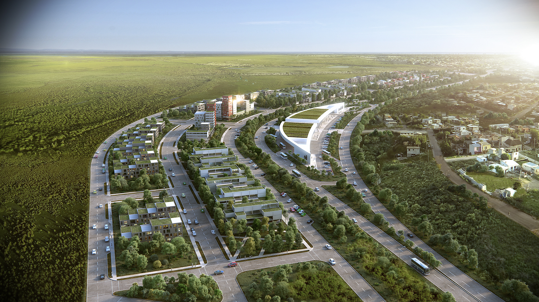 盖兹建筑事务所城市扩张规划-2